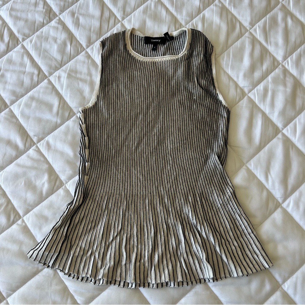 Theory peplum top